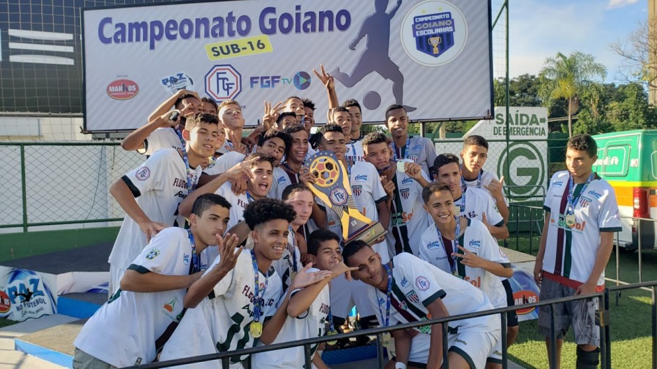 Flugoiânia - Campeão do 1º Campeonato Goiano de Escolinhas Sub-16 de 2019