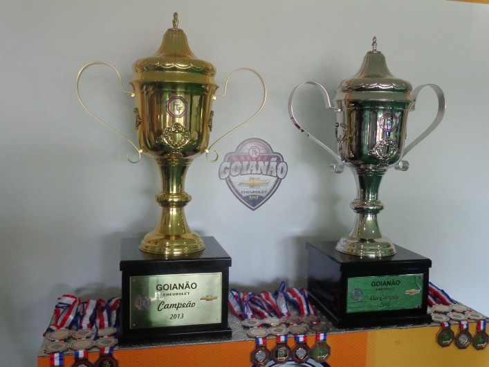 Troféus e medalhas - Goianão Chevrolet 2013
