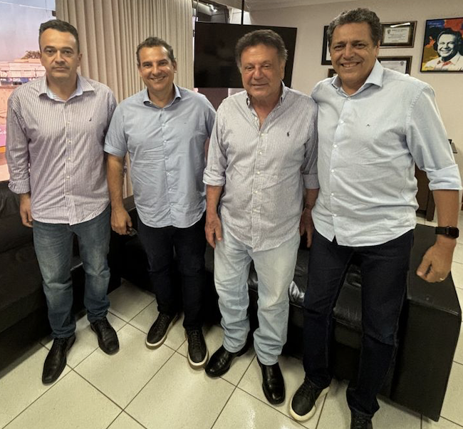 FGF se reuniu também com prefeito Adib Elias e diretor do Crac Michel Martins